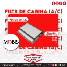 FILTRO DE CABINA D4CB-D4EA-J3