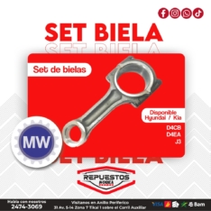 SET DE BIELA D4CB-D4EA-J3