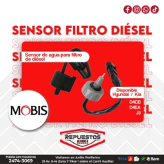 SENSOR DE FILTROS DE DIESEL D4CB-D4EA-J3