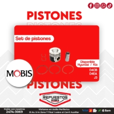 PISTONES D4CB-D4EA-J3